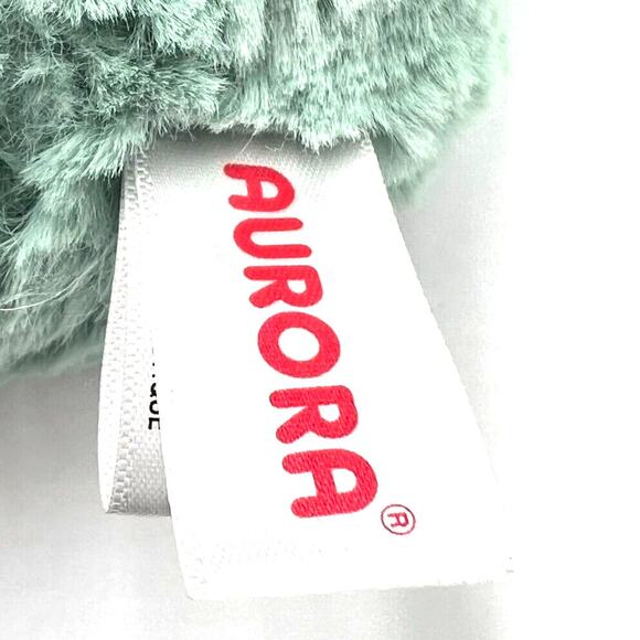 AURORA NEW Sloth Green Cactus Kingdom 7.5" Stuffed Animal flower Toy Doll Cute - Picture 4 of 4